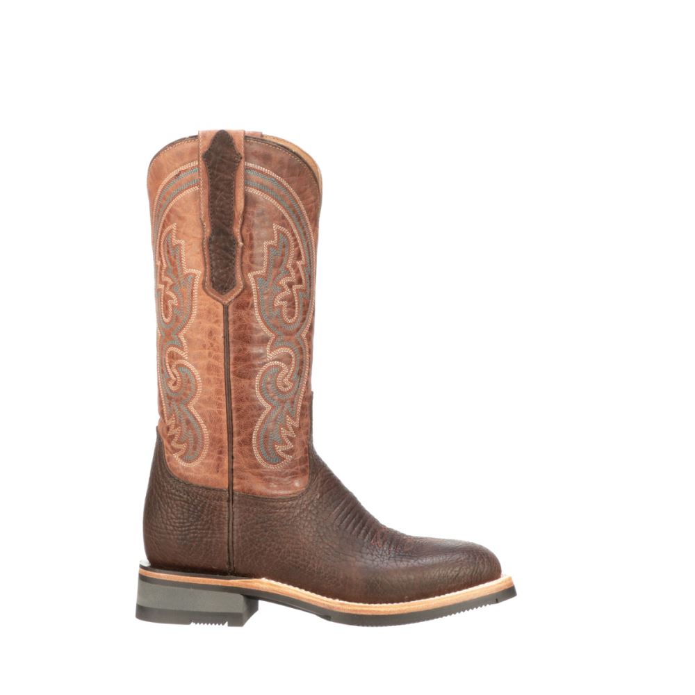 Lucchese Ruth - Chocolate + Peanut